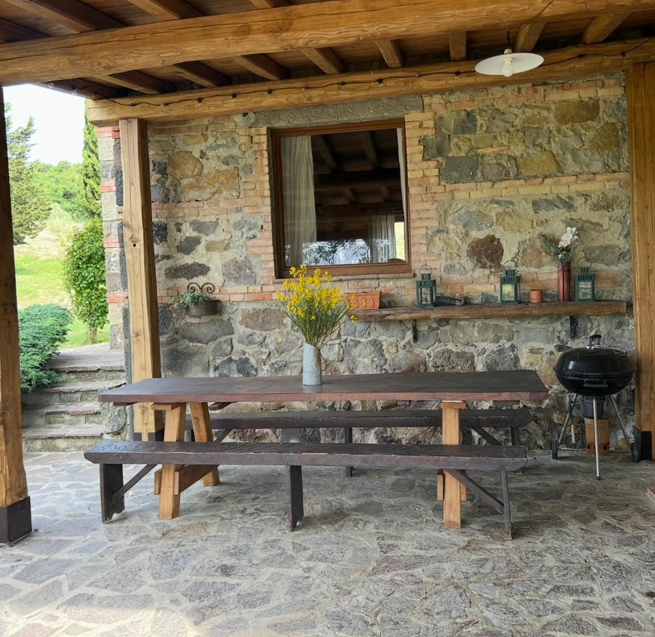 Casale Meraviglioso Val D'Orcia Con Piscina Radicofani Exterior foto